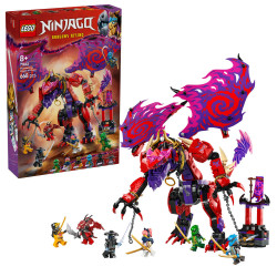 Lego 71832 ninjago thunderfang, il drago del caos [71832]