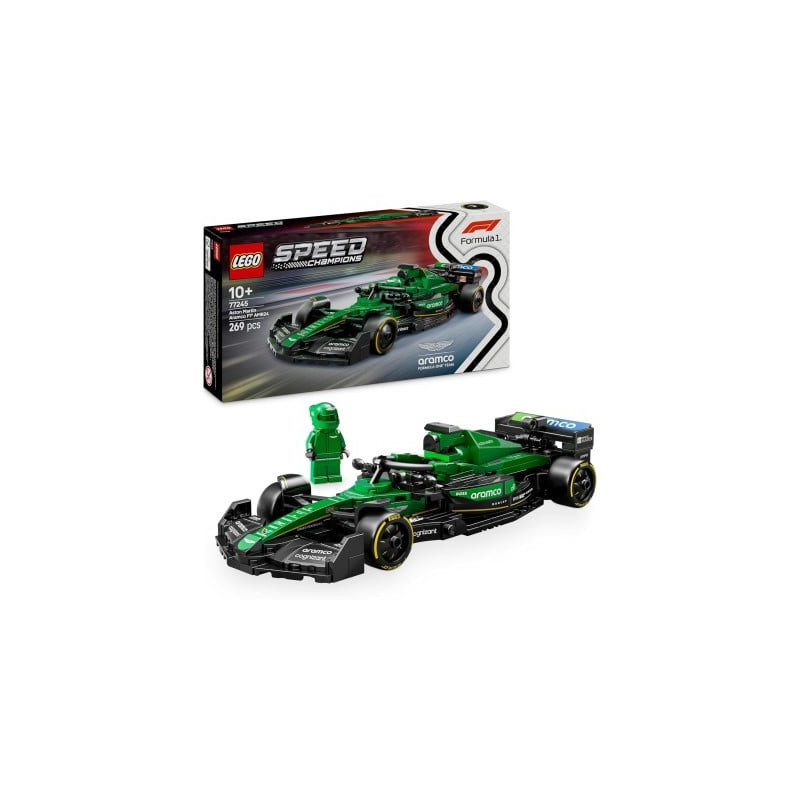 Lego 77245 auto da corsa aston martin aramco f1 amr24
