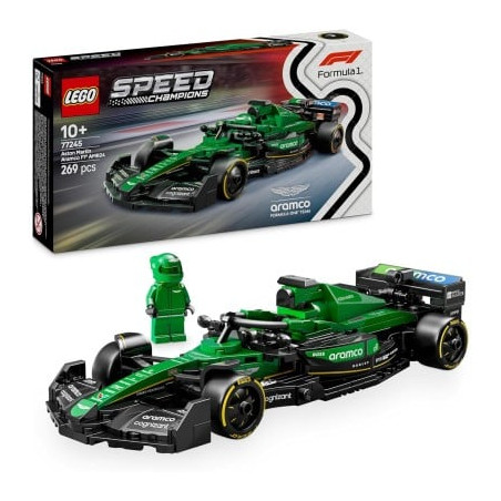 Lego 77245 auto da corsa aston martin aramco f1 amr24