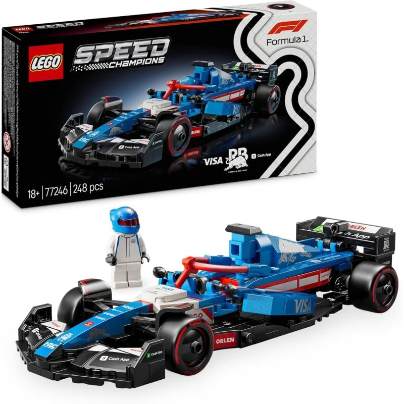 Lego 77246 auto da corsa f1 visa cash app rb vcarb 01