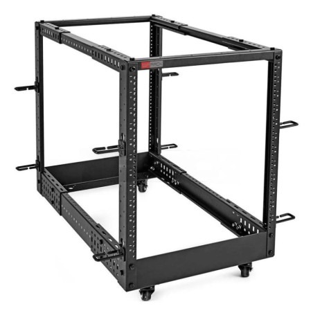 Armadio rack wp europe open frame 9u nero [wpn-ros-096x-b]