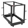 Armadio rack wp europe open frame 9u nero [wpn-ros-096x-b]