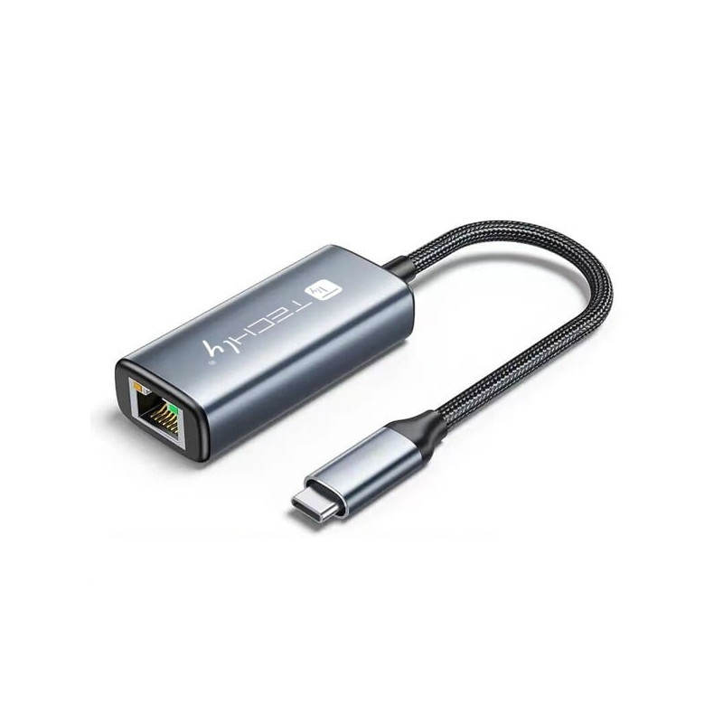 Adattatore convertitore usb-c 3.2 a rj45 2,5 gigabit ethernet