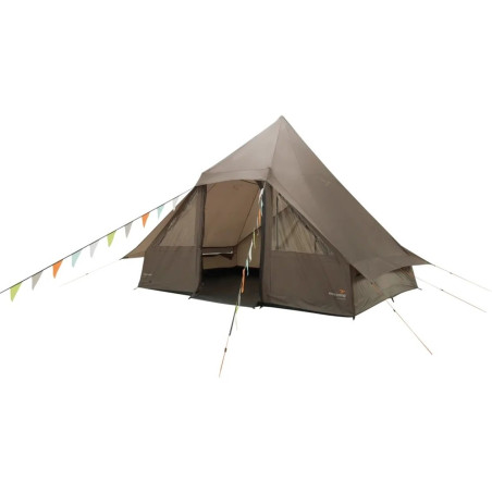 Tenda easy camp orsa cabin (marrone, 8 persone, modello 2025) [120485]