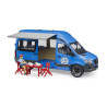 Bruder - mb sprinter camper con conducente [02684]