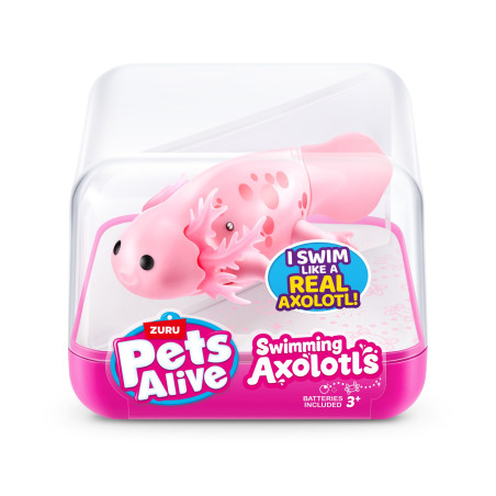 Pets alive - swimming axolotls (sortierter artikel, eine figur)