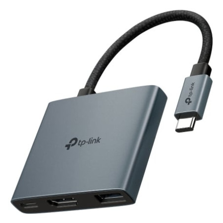 Hub usb tp-link uh3020c type-c 5000 mbit/s grigio [uh3020c]