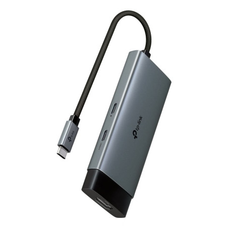Hub usb tp-link uh5020c usb type-c 5000 mbit/s grigio [uh5020c]