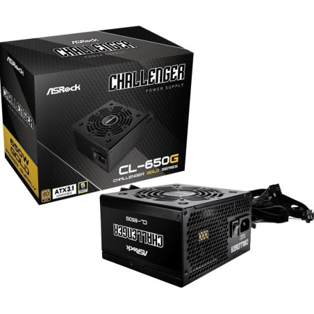 Alimentatore 650w asrock challenger 80 plus gold [90-uxc065-gneaaa]