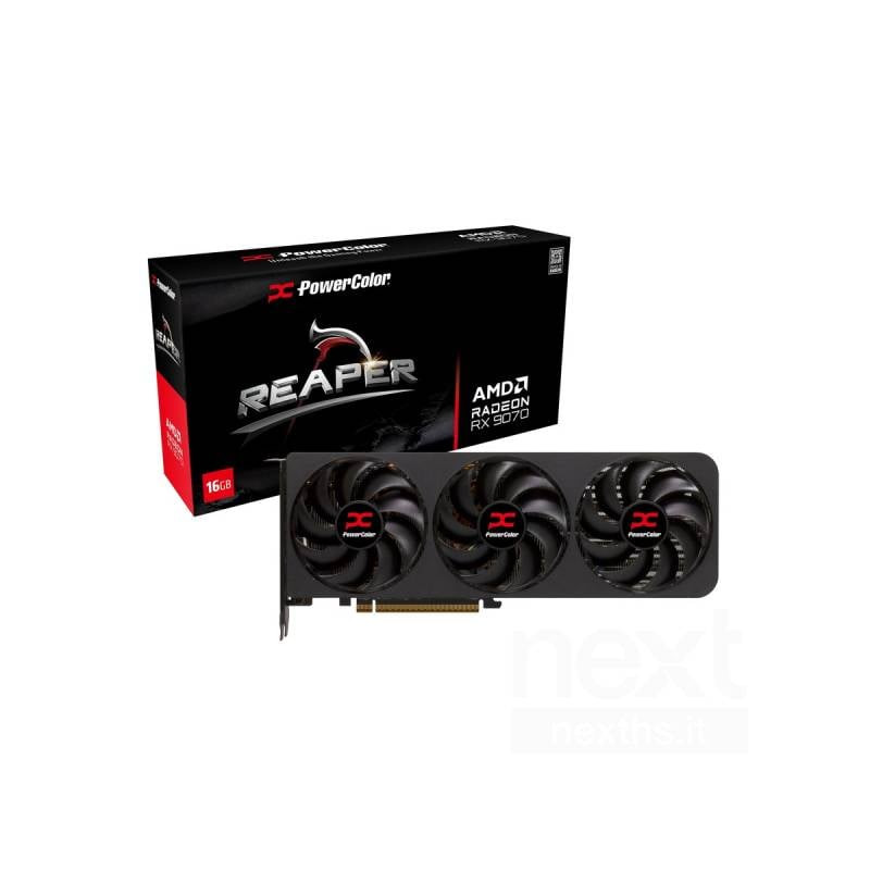 Scheda video amd powercolor reaper rx9070 16g-a [rx9070 16g-a]