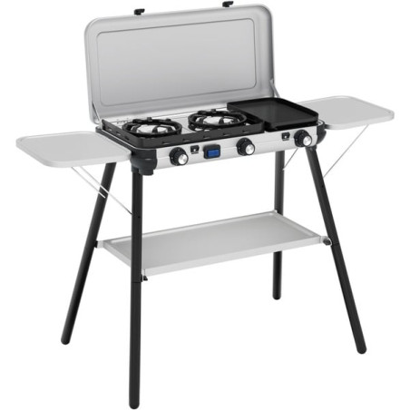 Fornello a gas campingaz camping kitchen 2 multi cook plus da campeggio