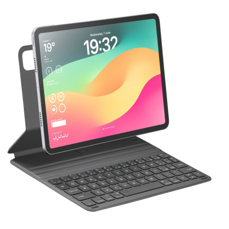 Custodia tablet cellularline flip a libro 10.9'' con tastiera