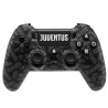 Controller qubick juventus pattern wireless jack 3.5mm per ps4 nero/bianco
