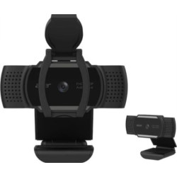 Webcam acer full hd 2mp usb-a 2.0 con microfono nero [hp.expbg.019]