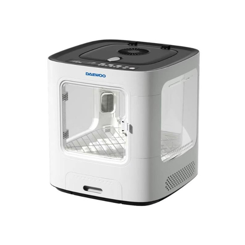 Asciugatrice automatica daewoo d-dhtf164-w per animali domestici