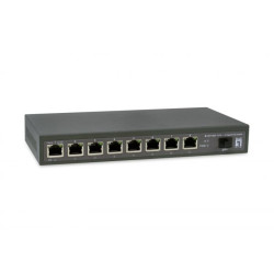 Switch poe levelone gep-0925 non gestito 9 porte 8x100/1000/2500