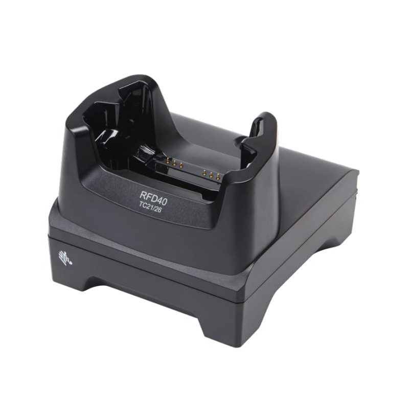 Base di ricarica zebra per tc21/26/rfd40 1 slot nero [crd1s0t-rfd40-tc2x-chg-1r]