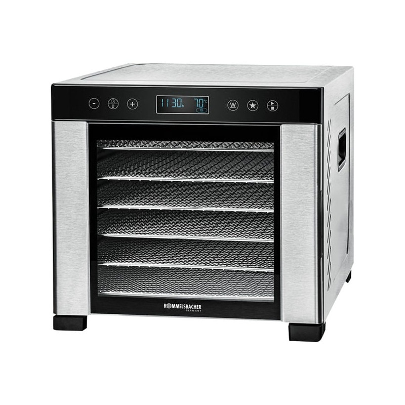 Essiccatore rommelsbacher da 950 600w acciaio/nero [da 950]