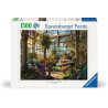 Puzzle ravensburger la casa verde 1500pz multicolore [12001397]