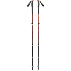 Bastoncini da trekking black diamond trail 1 paio 100-140cm rosso/menta