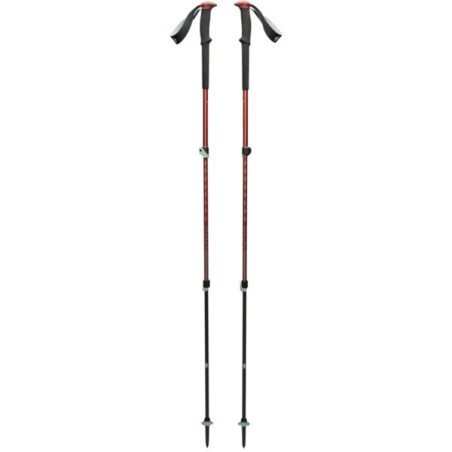 Bastoncini da trekking black diamond trail 1 paio 100-140cm rosso/menta