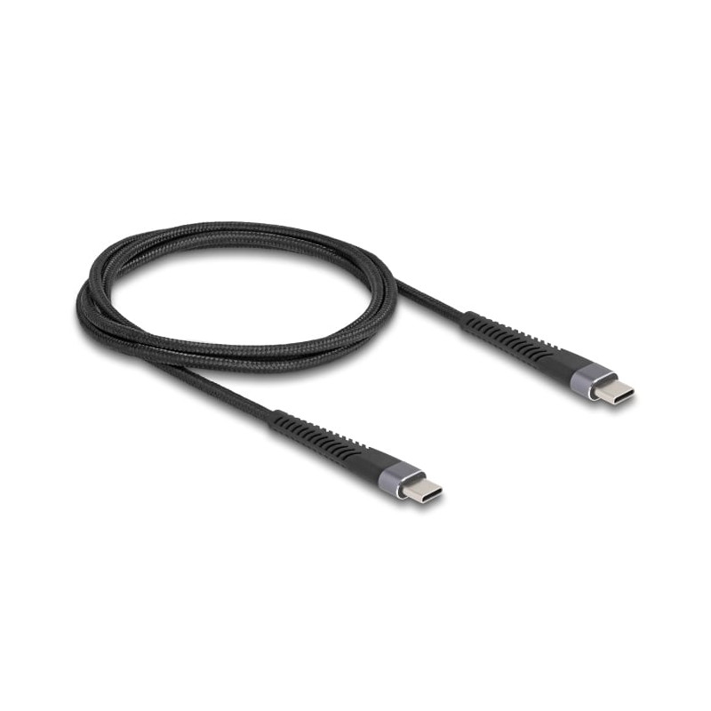 Cavo di ricarica/dati delock 81124 usb 2.0 da usb-c ad usb-c