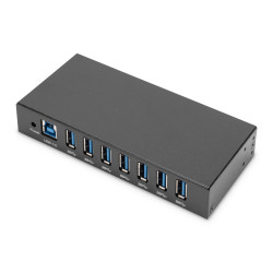Hub usb digitus da-70258-1 usb-a 7 porte usb 3.0 5gbps