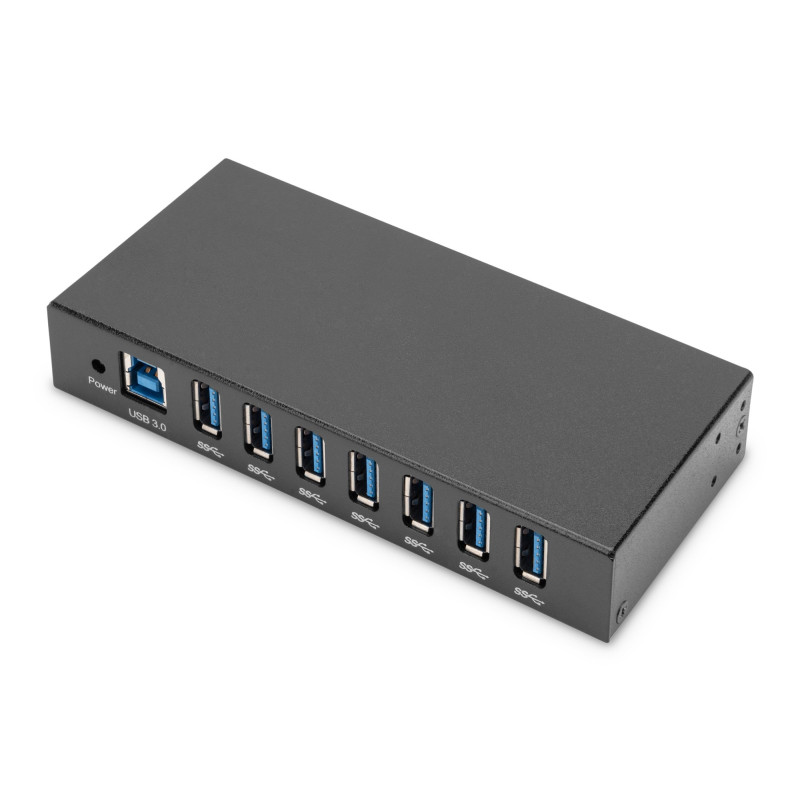 Hub usb digitus da-70258-1 usb-a 7 porte usb 3.0 5gbps