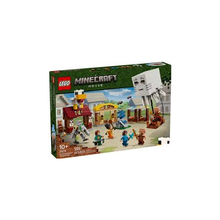 Set di gioco lego minecraft 21273 l'attacco al villaggio dei