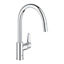 Rubinetto da cucina grohe baucurve cromo [30547000]