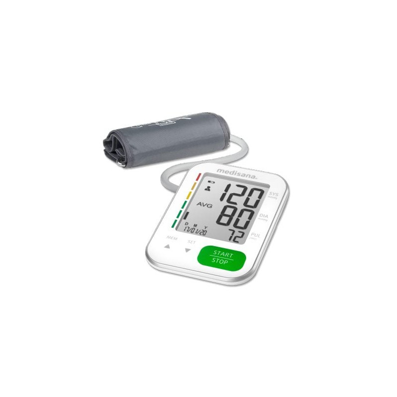 Misuratore di pressione medisana bu 565 braccio superiore bianco