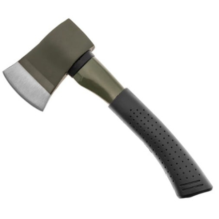 Ascia mil-tec con copertura verde oliva [15506000]