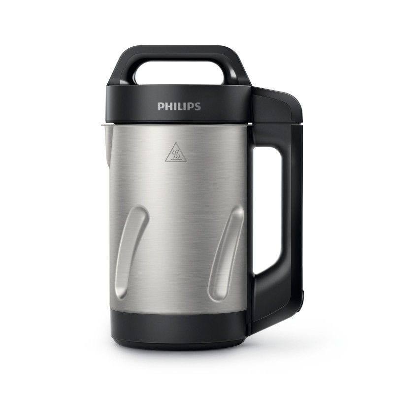 Macchina per zuppe philips hr2203/80 soupmaker 1.2l 1000w nero/argento