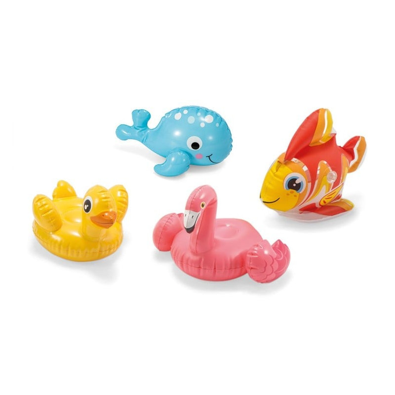 Gioco gonfiabile intex animaletti da bagno multicolore [59590]