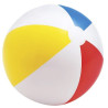 Pallone gonfiabile intex glossy 51cm rosso/giallo/blu [59020]