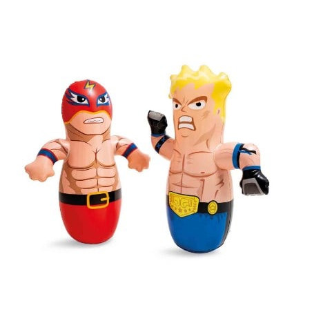 Gonfiabili sempreinpiedi intex punching ball lottatore o boxer 3d