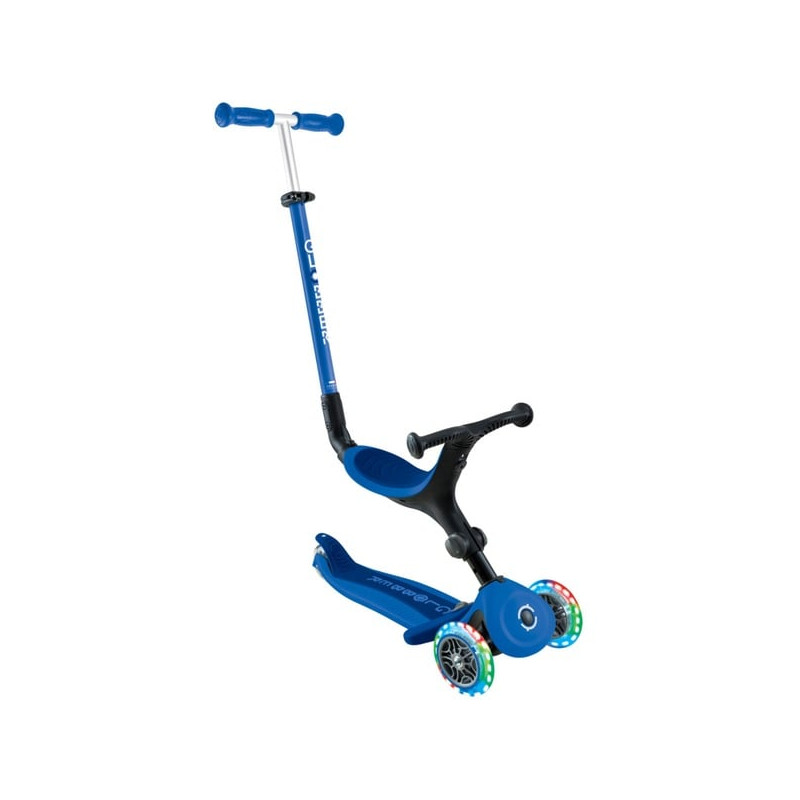 Monopattino globber go-up active lights triciclo pieghevole 50kg