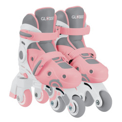 Pattini in linea globber learning skates 2 in 1 da apprendimento