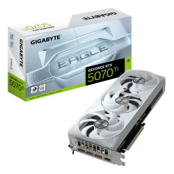 Scheda video nvidia gigabyte geforce rtx 5070 ti eagle oc ice sff