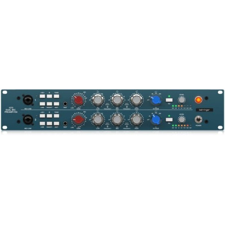 Preamplificatore da microfono behringer 1273 a 2 canali con equalizzatori