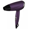 Asciugacapelli maestro da viaggio pieghevole 1400w viola [mr-207]