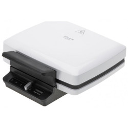 Piastra per waffle adler a 2 brindisi 1800w bianco [ad 3085]
