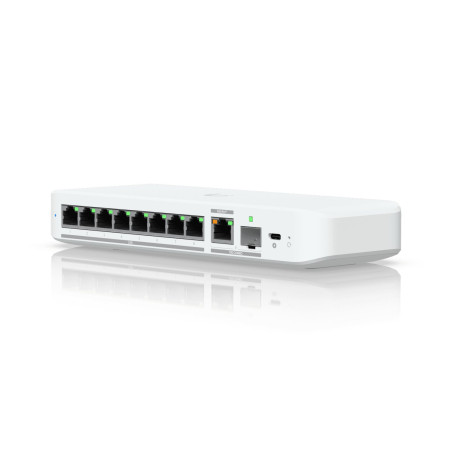 Switch ubiquiti unifi gestito l2 8 porte gigabit ethernet 100/1000/2500