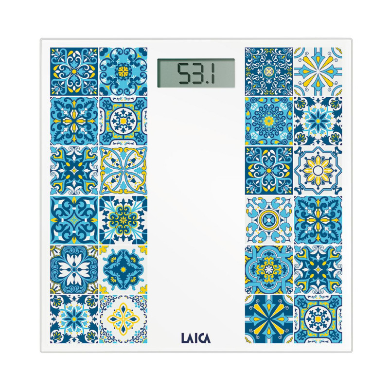 Pesapersone laica ps1083b elettronico max 180kg blu [ps1083b]