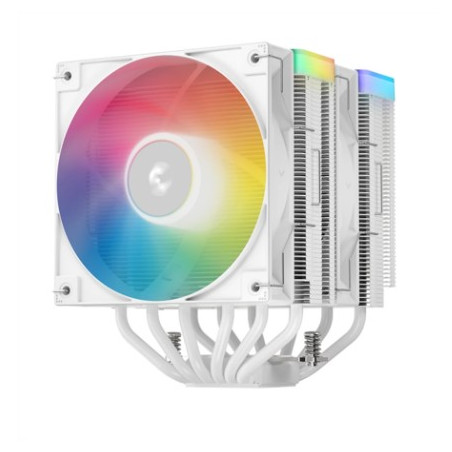 Dissipatore per cpu deepcool ag620 argb v2 con ventola bianco [r-ag620-whammn-gjd]
