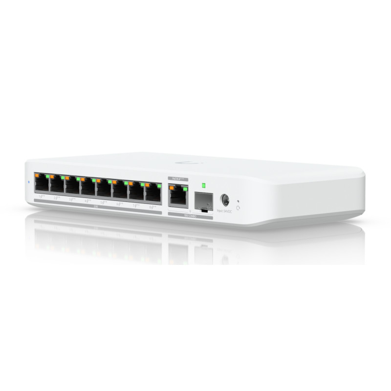 Switch ubiquiti unifi flex 2.5g poe gestito l2 8 porte gigabit ethernet
