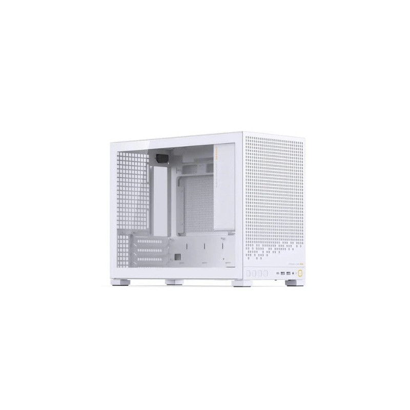 Case pc jonsbo d32 pro mini case/matx vetro temperato bianco