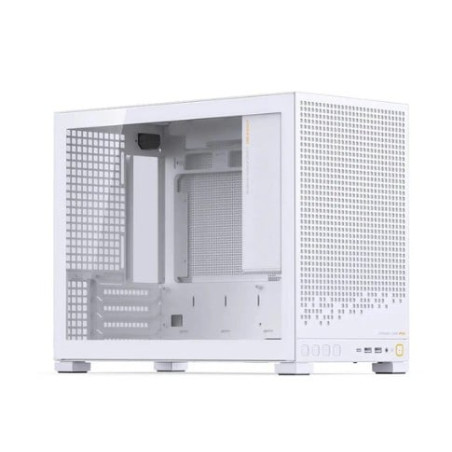 Case pc jonsbo d32 pro mini case/matx vetro temperato bianco