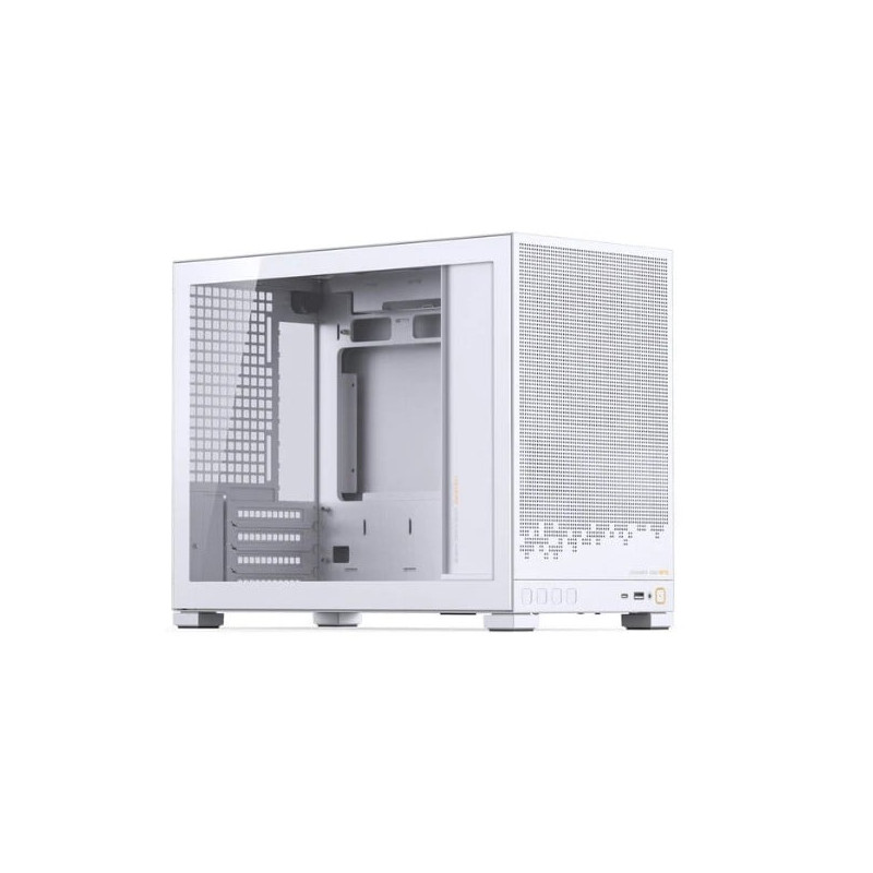 Case pc jonsbo d32 std mini case/matx vetro temperato bianco
