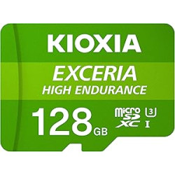 128gb scheda di memoria kioxia microsd-card exceria high endurance